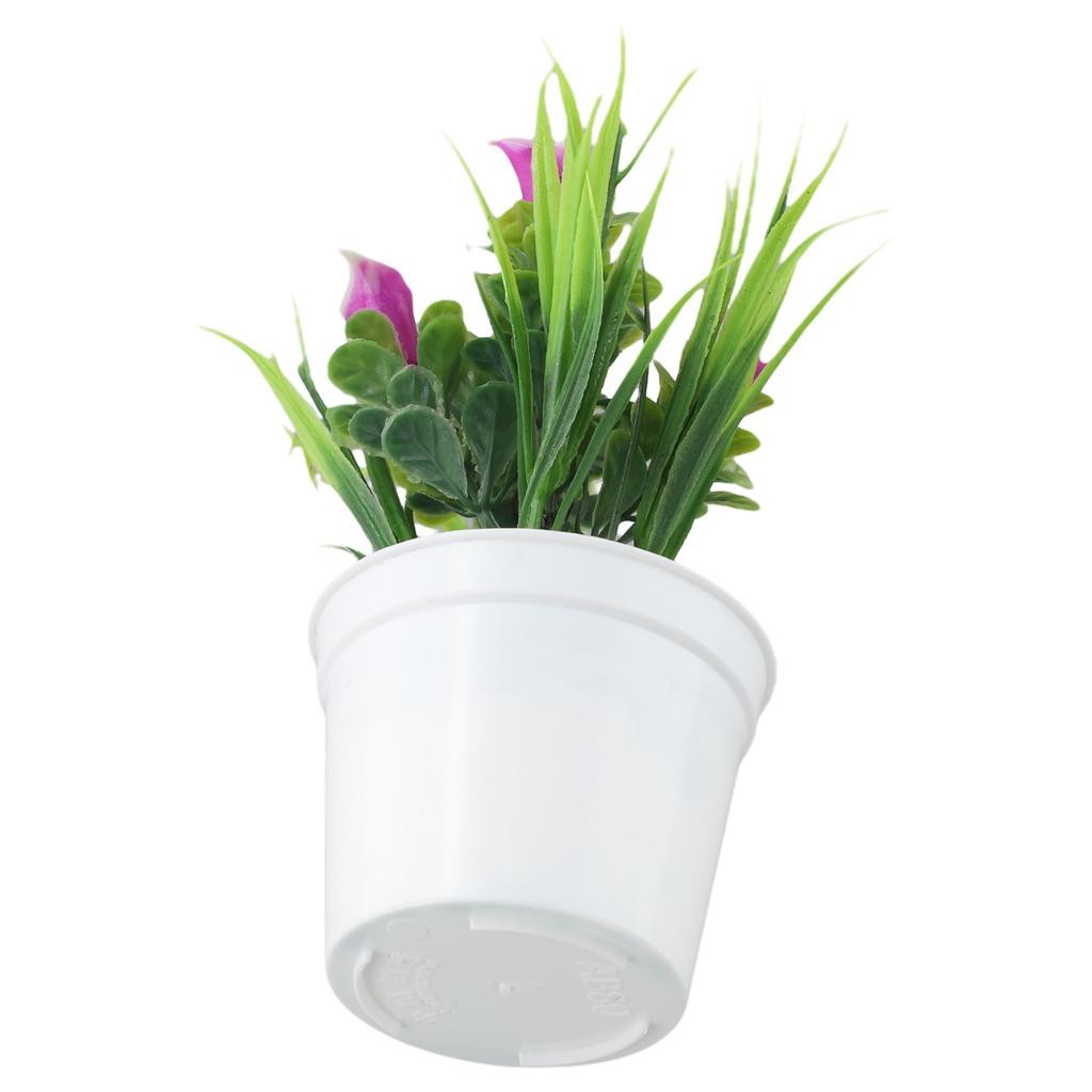 Vibrant and Lively Set of 5 Small Calla Lily Flowers Artificial Potted Plants