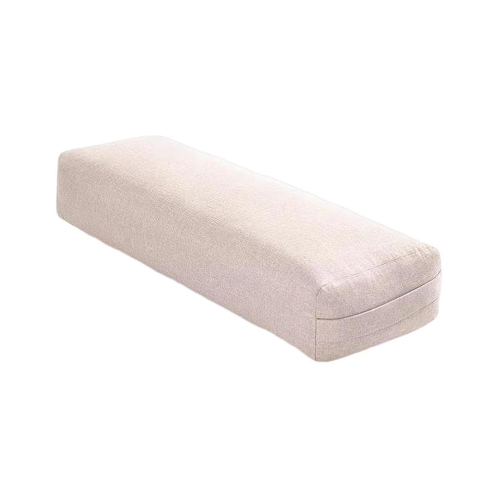 Professional Yoga Bolster with Carry Handle Pillow for Legs Restorative Yoga 