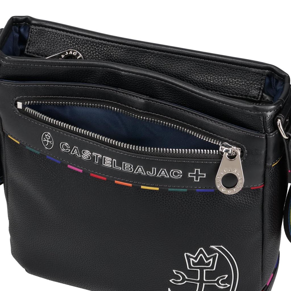 Castelbajac June Black Shoulder Bag Men's