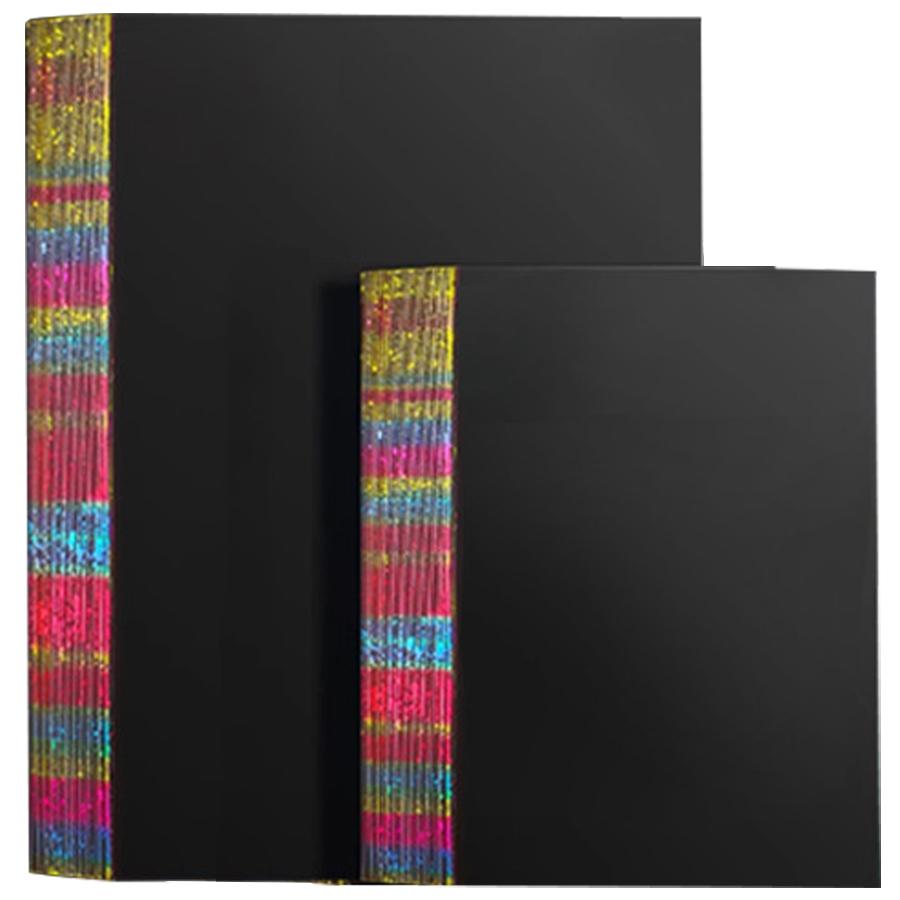 20pcs 16/32K Black Scratch Paper DIY Creative Painting Scraping Paper with Bamboo Stick Colorful Drawing Paper Art Painting Kit