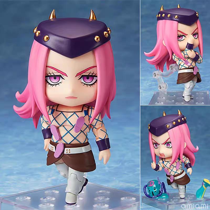JOJO's Bizarre Adventure: Previsão do Tempo do Oceano de Pedra, Anna Sui, Prosciutto, Bucciarati Nendoroid Figura de Anime Modelo Display