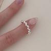 Women's Adjustable Irregular Bead Ring - Simple, Stylish & Versatile Index Finger Jewelry