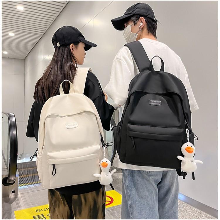 Schoolbag large capacity high value backpack commuter college style school bag high value male cute Korean version computer backpack