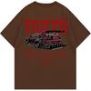 COZYEASE Men's Letter Graphic Tee Short Sleeve Summer T-Shirts Streetwear