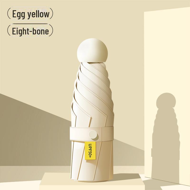 Compact Dual-Use UV Protection Sunshade Umbrella