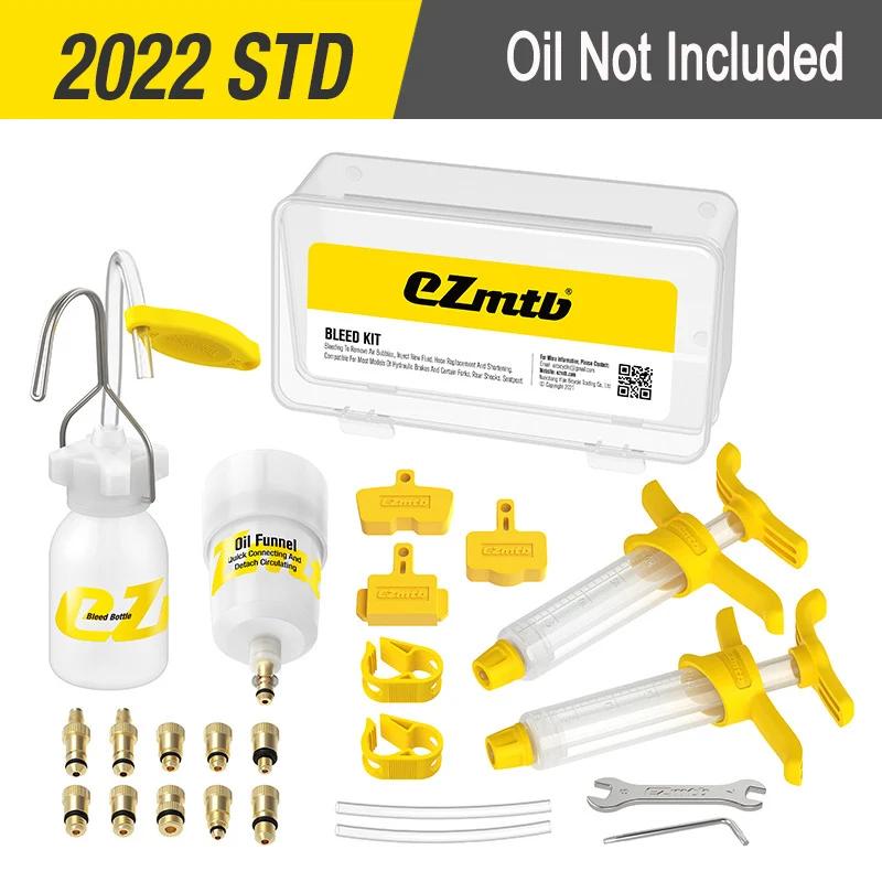 Ezmtb Bicycle Hydraulic Disc Brake Oil Bleed Kit Tools For SHIMANO, SRAM, Avid, MAGURA Series MTB Road Bike Brake Repair Tool