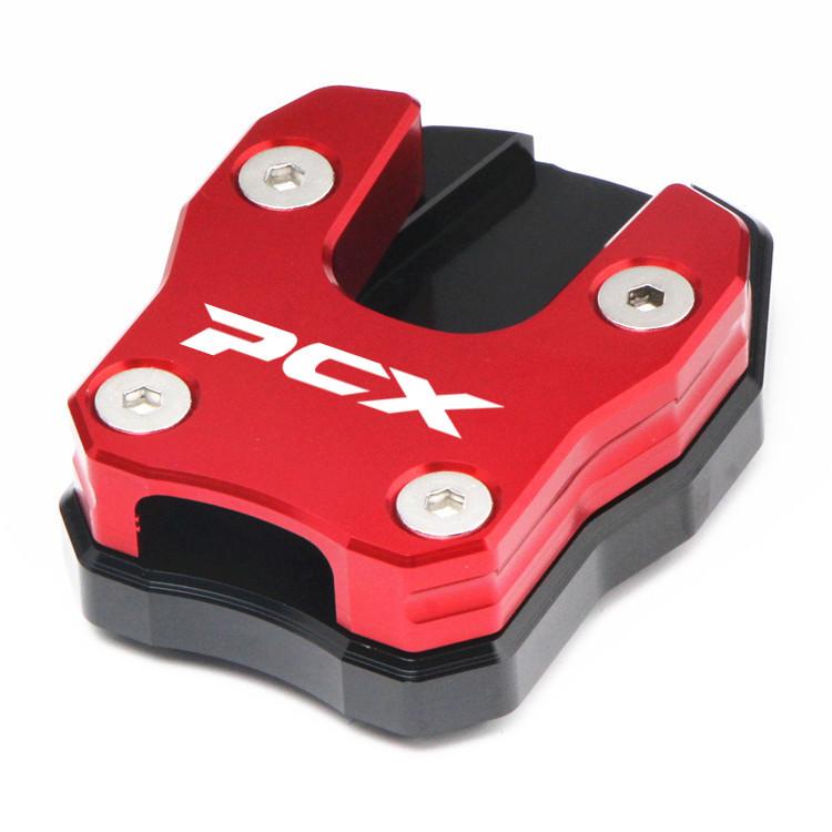 1Pcs Motorcycle Accessorie New Kickstand Sidestand Stand Extension Enlarger Pad Fit For PCX125/150