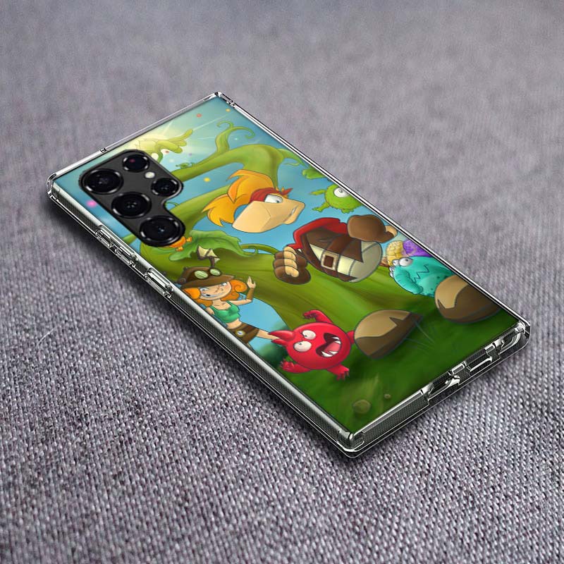Spiel Rayman Legends Handyhülle Für Samsung Galaxy S24 S23 S21 S20 FE S22 S26 Ultra S25 Edge S10 Plus Hülle Klar TPU Capa Schale