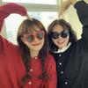 Love Heart Shaped Diffraction Glasses Watch Lights Change to Heart Shape At Night Women Fashion Sun Glasses
