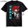 Vintage T Shirts O Neck Short Sleeve T Shirt Tees My Hero Academia