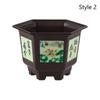Thickened Potted Bonsai Plastic Hydroponic Planter Durable Water Planting Pots