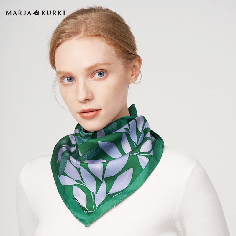 

MARJA KURKI Женский маленький шарф из тутового шелка Power Source