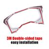 For Toyota RAV4 XA50 -2024 Hybrid ABS Carbon Car Dashboard Display Decorative Frame Sticker Interior Accessories