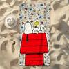 Towel Cartoon Beach Quick S-Snoopys-S Dry Pool Camping Towels Travel Soft Gift Gym Shower Cute Sports