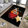 Fußballverein Emblem Büro Teppich Stuhlmatte, Spiel Teppich, Geeignet für Eingangsbereich, Schlafzimmer, Wohnzimmer, Schreibtisch, Weihnachtsgeschenk