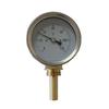 63MM Stainless Steel Bimetallic Thermometer with Copper Sleeve for Home and Industrial Temperature Applications 0120C