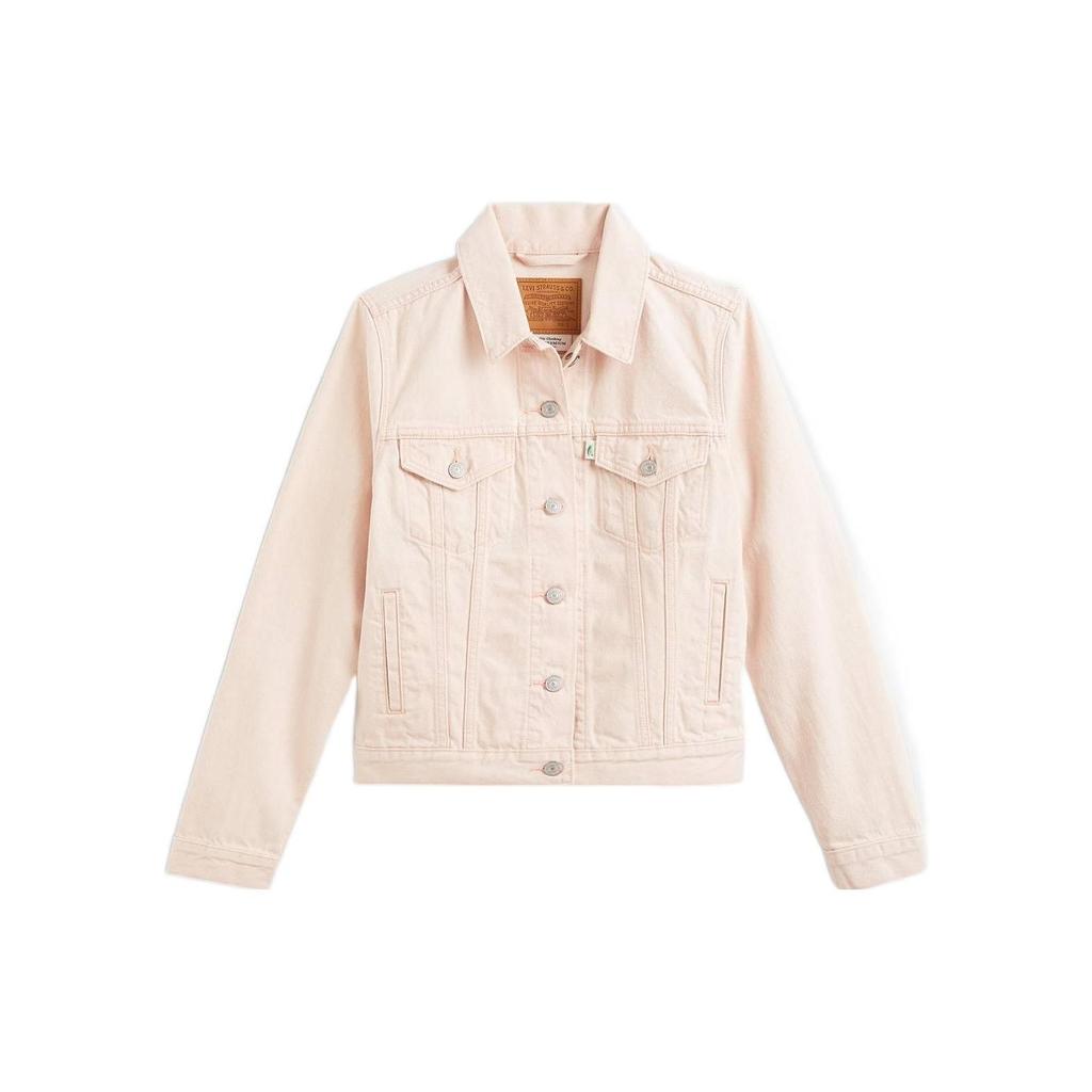 Levis Solid Color Denim Jacket Women Jackets Pink 29945-0121