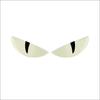 Luminous Devil Eyes 3D Car & Motorcycle Decorative Head Decal Sticker