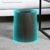 Hidden Trash Can Without Lid Cone Wastebasket Nordic Style Bedroom Toilet Bathroom Wood Grain Garbage Storage Box Home Supplies