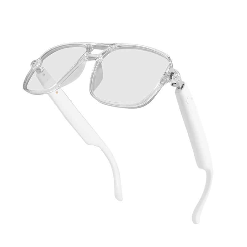 Smart glasses Bluetooth audio glasses double beam color changing glasses anti blue light listening to music making calls anti UV sunglasses