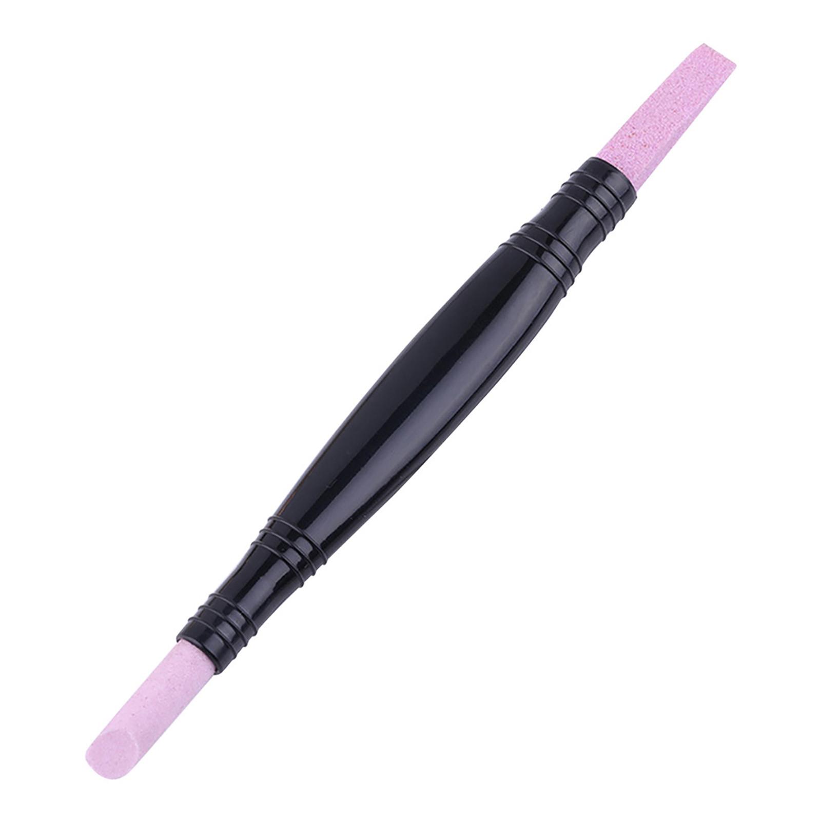 

Маникюрная двуглавая многофункциональная ручка для пилинга, восстановления и полировки кожи One Size