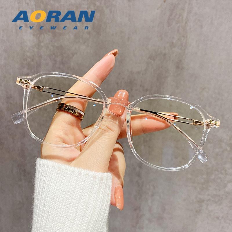 

Корейские очки для похудения круглой формы для женщин - Суперлегкие, цвета холодного чая, совместимые с рецептурными линзами