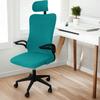 Solid Color Office Chair Cover Dustproof Gaming Chair Cover Chair Seat Slipcovers  Armchair
