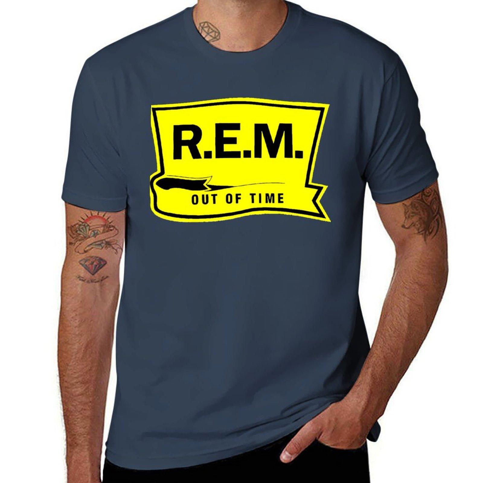 REM TShirt Classic Basic Casual TShirt S