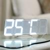 Digital Table Clock Time Alarm Clock LED Wall Clock With 115 Colors Remote Control Digital Watch Night Light Magic Desktop