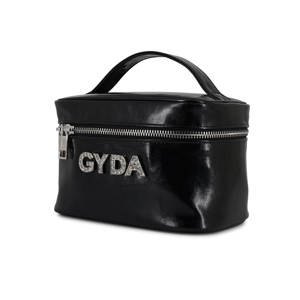 GYDA Vanity Pouch Rhinestone Logo Black FREE [Jada] GY-P293 GY-P293