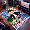 Custom personalization Mr. Monopoly Print Area Rug - Soft, Washable Non-Slip Indoor Mat,Living Room,Home&Office Decorative Rug