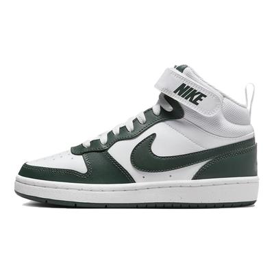 Court Borough Mid 2 GS Vintage Green Kids Sneakers White CD7782-119
