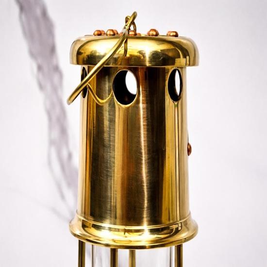 Solid Brass Minor Oil Lamp Nautical Ship Lantern Maritime Boat Light