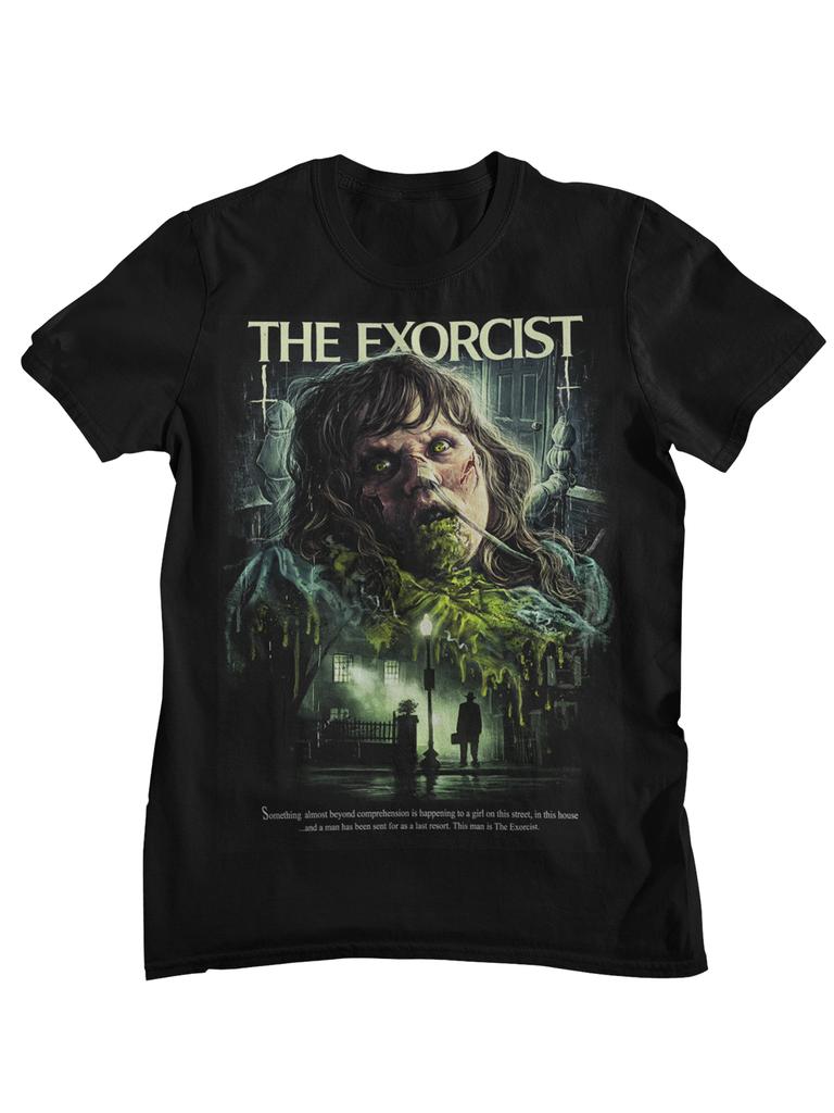 Nostalgic Cult Movie Style Tshirt for Unisex and Women Summer Retro Horror Goth Short Sleeved Loose Trendy Versatile Top
