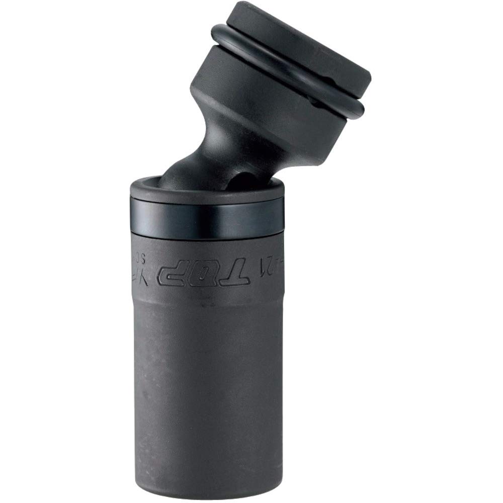 

TOP Universal Impact Socket, 21mm Diameter, 30° Swivel Angle, 4 Drive, PUS-421, Made in Tsubame-Sanjo, Japan