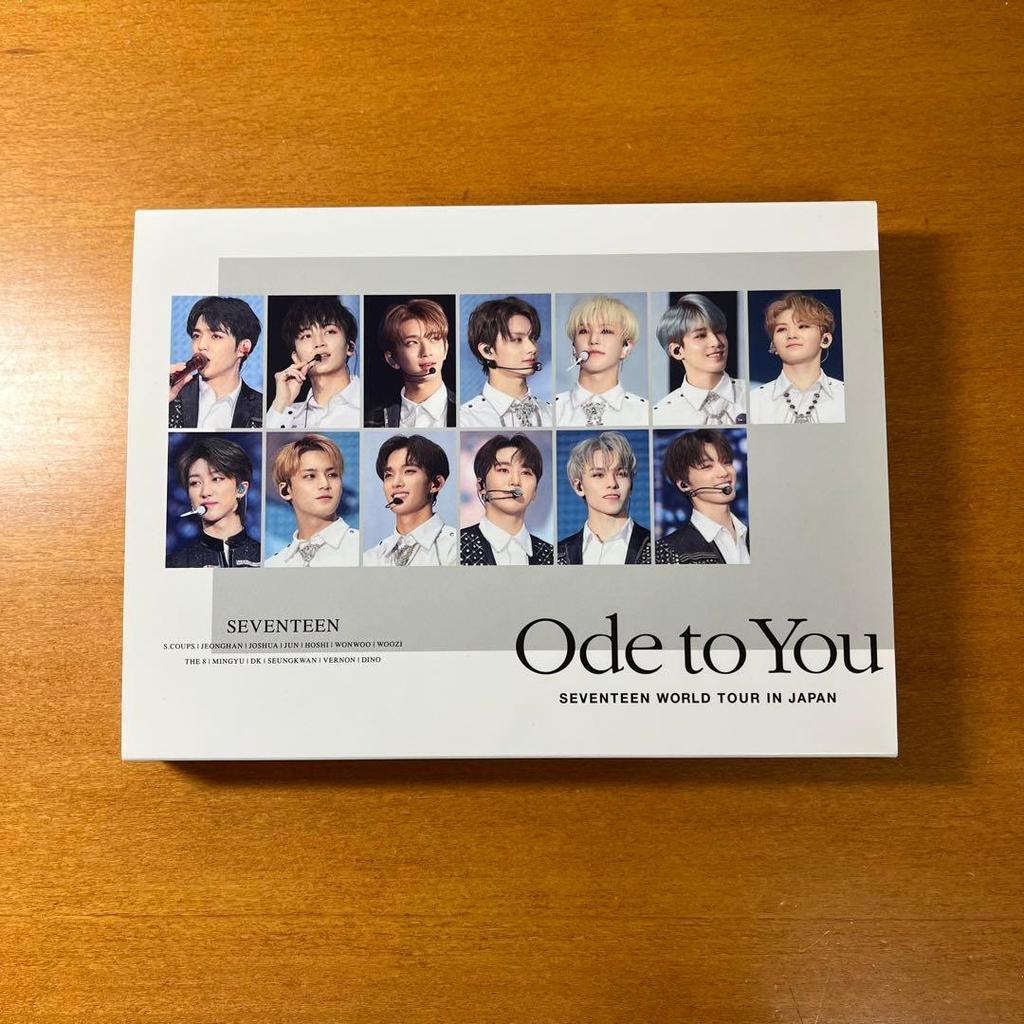 [USED] SEVENTEEN Ode to You DVD First Limited Edition Odecon