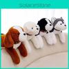 Dog Plush Husky Stuffed Animal With Short Fur Pp Cotton For Kids Decor Bedroom