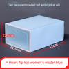 Shoe Organizer Stackable Shoe Storage Boxes Drawer Type Front Opening Shoe Rack Organizer Cabinet Shoes Container Thick Plastic