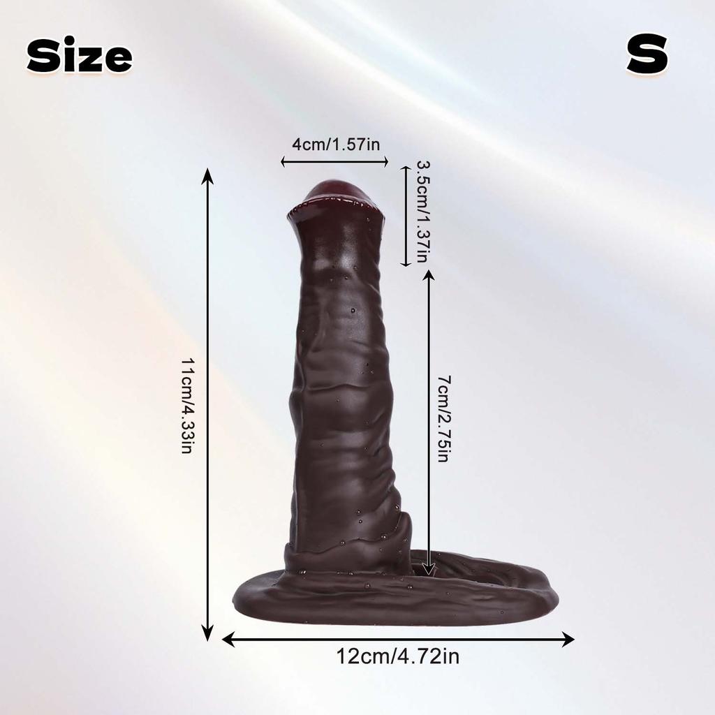 Simulated Animal Horse Penis Set Silicone Soft Skin Cover Men's Wearing Extended Time Sexual Products Adult Sex Toys