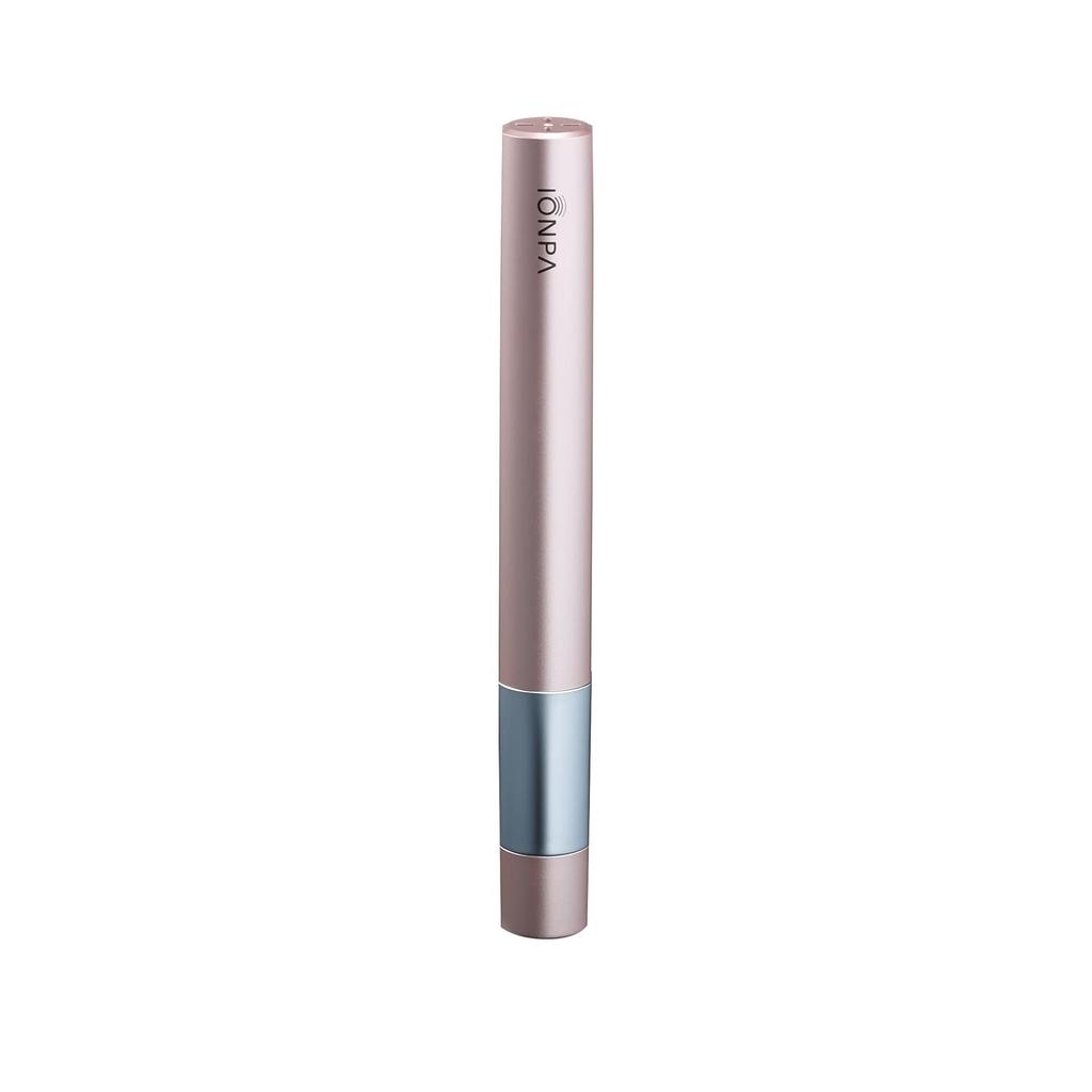 IONPA Spazzolino Elettrico Sonico a Vibrazione Sostituzione Batterie Testine Spazzolino, Spazzolino, Portatile, Alimentato a Batteria, DM-021 (Rosa)