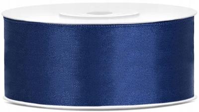 Navy Blue Satin Ribbon Decorative 25mm 25m