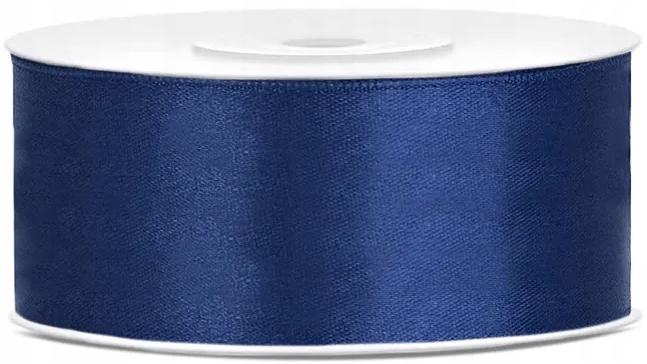 Navy Blue Satin Ribbon Decorative 25mm 25m