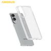 AMORUS For Samsung Galaxy S25 Edge Case Soft TPU Hard PC Back Shockproof Phone Cover