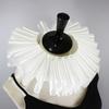 Elizabethan Neck Ruff Tulle Scarf Decorative False Collar Ruffled Removable High Collar Clown Necklace Cosplay Costume Accessory