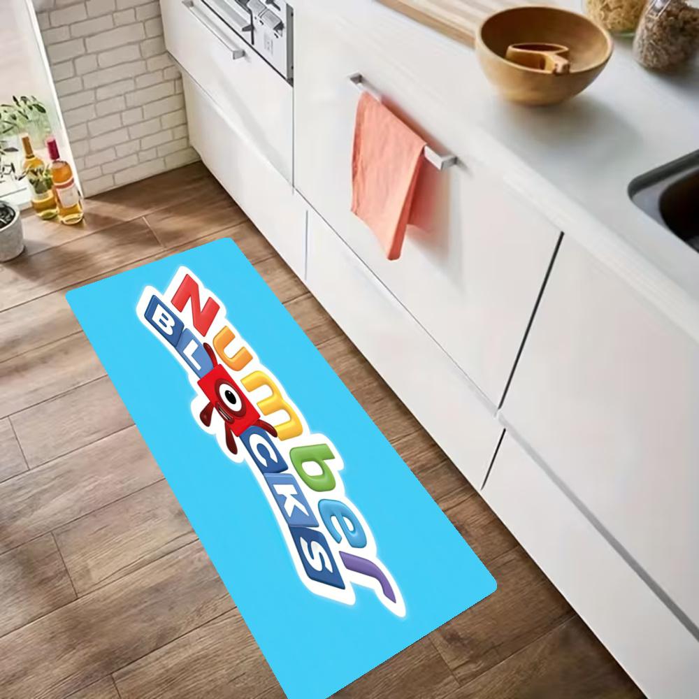 Numberblocks Kitchen Carpet Nonslip Floor Mat Ideal For Indoor And Outdoor Entryway Door Mat Laundry Room Bathroom Foot Mat