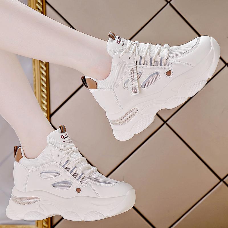 Fashion 2025 Retro Women Shoes Summer High Quality Platform Shoes Casual Sneakers Versatile Designer Shoes Fashion Women Sneakers