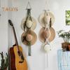 Tapestry Hat Storage Lanyard Bohemian Woven Handmade Wall Hanging Elegant Hat Display Stand Home Accessories