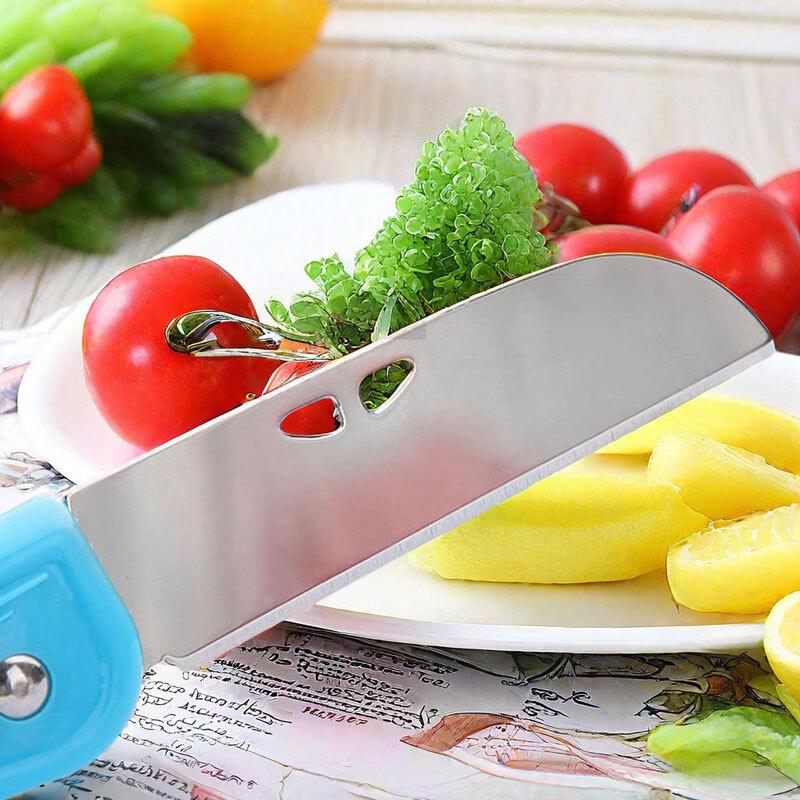 ZISIZ Foldable Stainless Steel Fruit Knife & Peeler