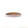 Hermes Pop H Logo Buckle Thin Belts Accessories Belt Leather Mauve Pail Pink