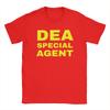 DEA Special Agent Drug Enforcement Administration T Shirt Pure Cotton TShirts For Mens Tshirt Short Sleeve Y2K Top Tees